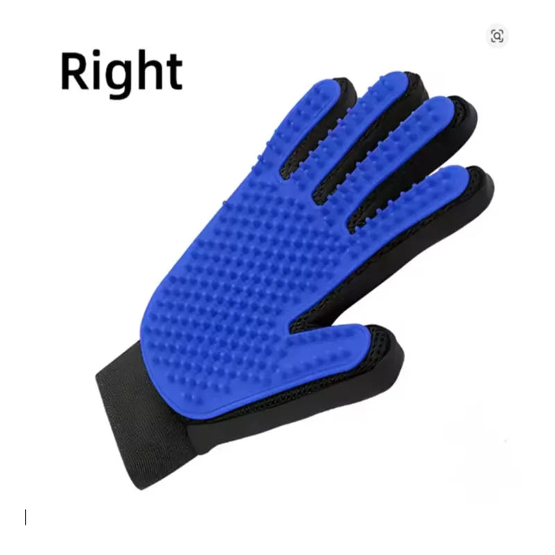 Pet Hair Glove Comb Pet Dog Cat Grooming Cleaning Glove Deshedding Hair remover Massage Brush Animal Supplies Cat Accessoies PawVoyage