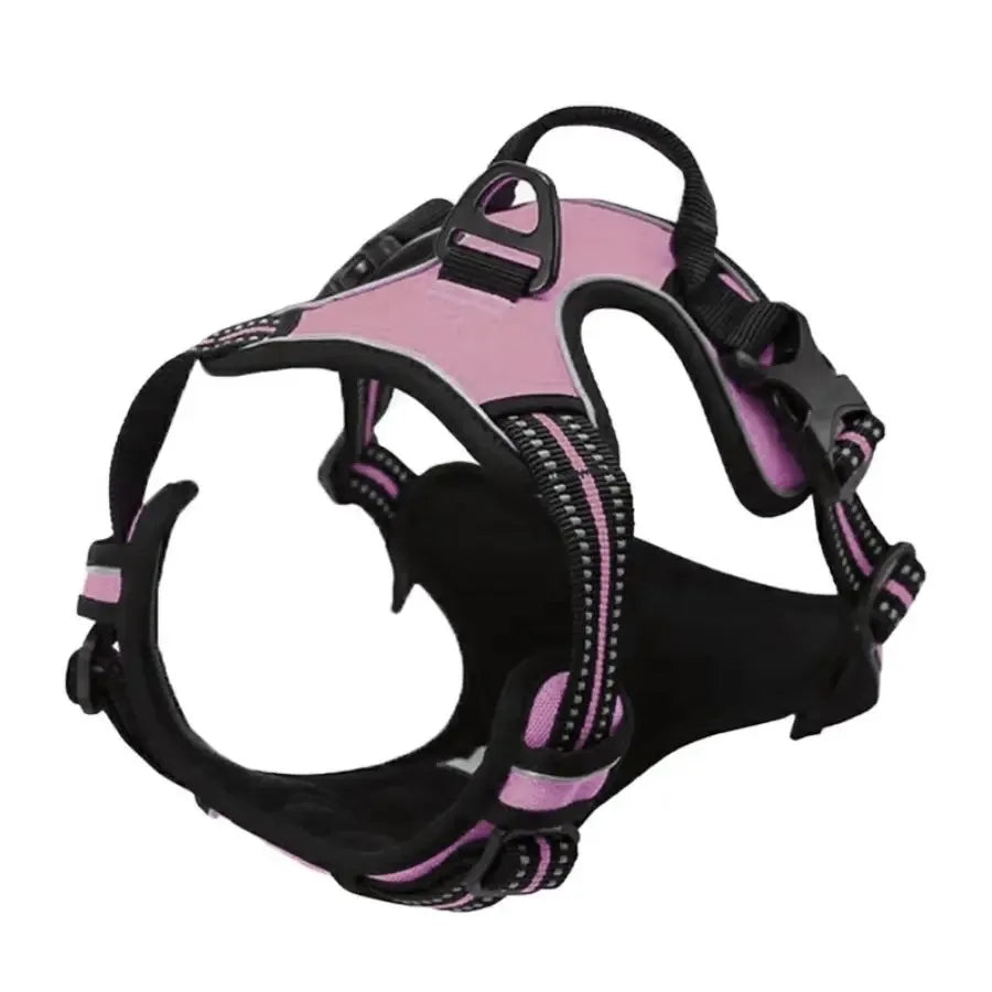 Dog Collars Harness Big Vests Leash Pet Shop Everything for Dogs Leather Puppy Accessories Medium Small Set HairWorthy