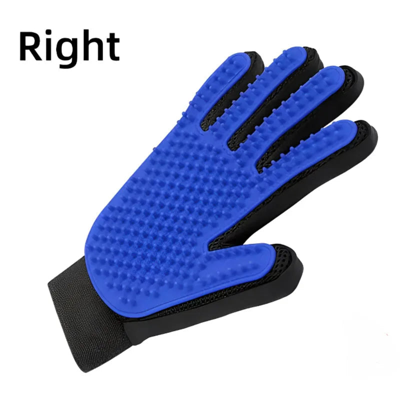 Pet Hair Glove Comb Pet Dog Cat Grooming Cleaning Glove Deshedding Hair remover Massage Brush Animal Supplies Cat Accessoies PawVoyage
