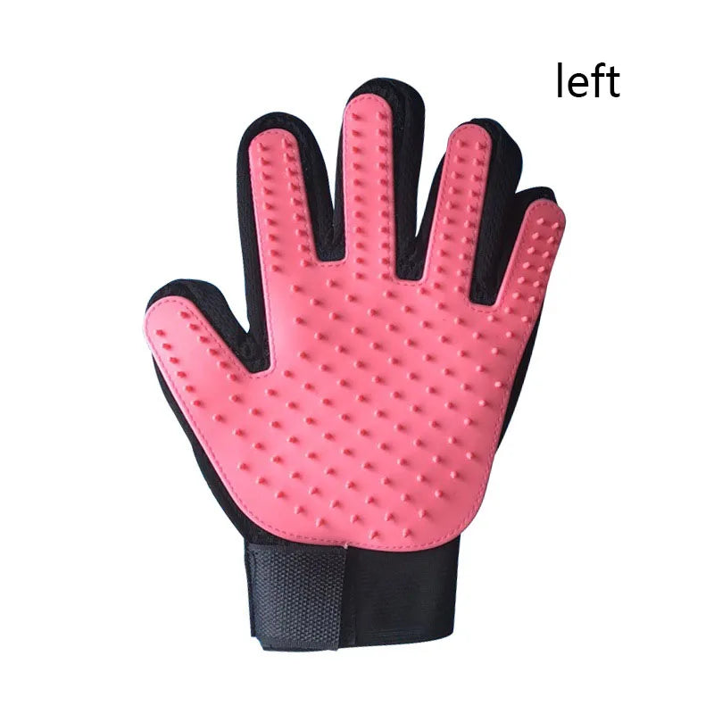 Pet Hair Glove Comb Pet Dog Cat Grooming Cleaning Glove Deshedding Hair remover Massage Brush Animal Supplies Cat Accessoies PawVoyage
