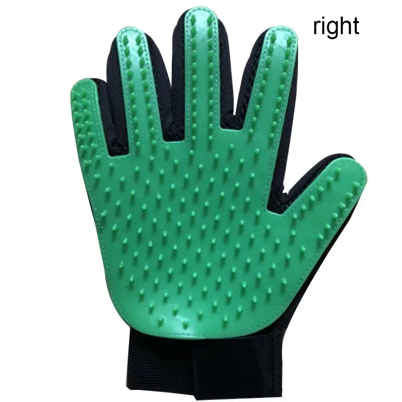 Pet Hair Glove Comb Pet Dog Cat Grooming Cleaning Glove Deshedding Hair remover Massage Brush Animal Supplies Cat Accessoies PawVoyage