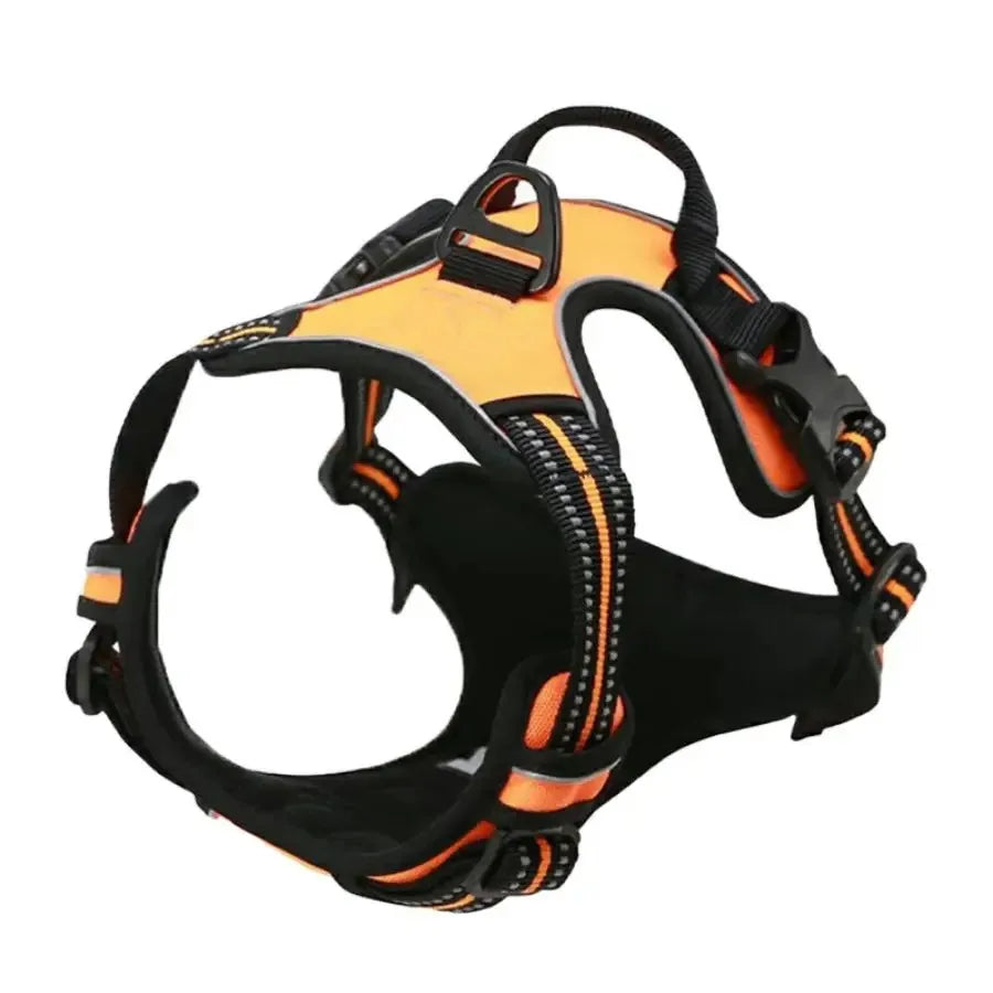 Dog Collars Harness Big Vests Leash Pet Shop Everything for Dogs Leather Puppy Accessories Medium Small Set HairWorthy